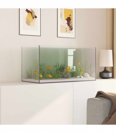 vidaXL Aquarium with Storage Transparent 60 x 30 x 30 cm Glass