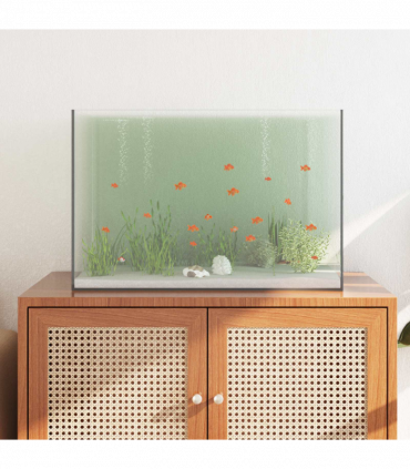 vidaXL Aquarium with Storage Transparent 60 x 35 x 40 cm Glass