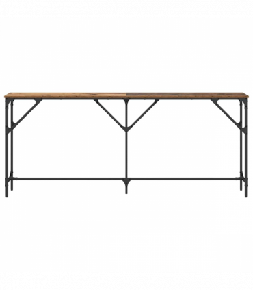 vidaXL Console Table Old Wood 180 x 23 x 75 cm