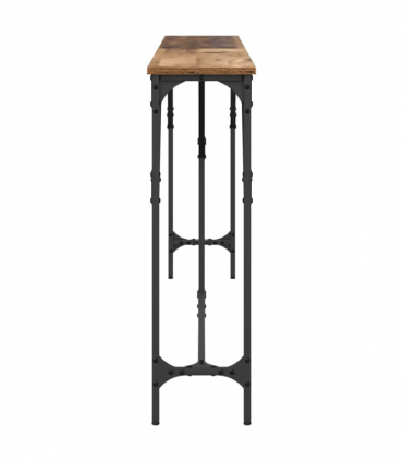vidaXL Console Table Old Wood 180 x 23 x 75 cm