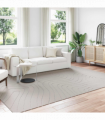 vidaXL Area Rugs Rectangular Cream 340 x 240 cm