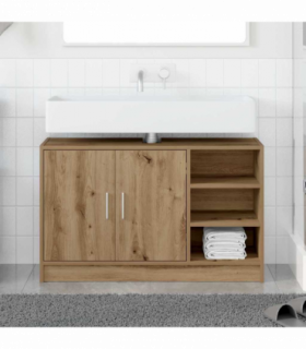 vidaXL Sink Cabinet Artisan Oak 90 x 29 x 55 cm Engineered wood