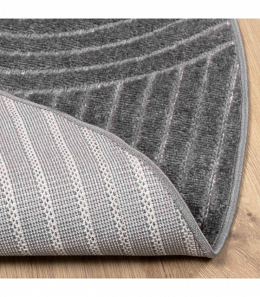 vidaXL Area Rugs Round Anthracite Ø 120 CM