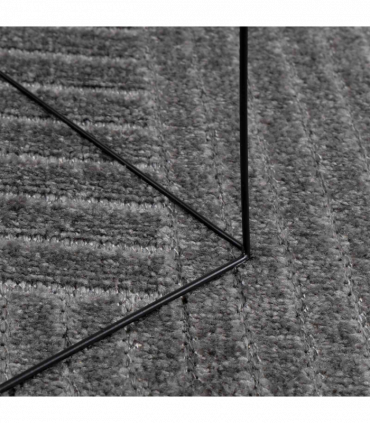 vidaXL Area Rugs Round Anthracite Ø 120 CM