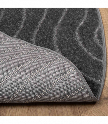 vidaXL Area Rugs Round Anthracite Ø 160 CM