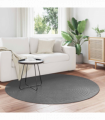 vidaXL Area Rugs Round Anthracite Ø 160 CM