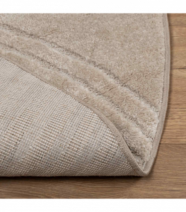 vidaXL Area Rugs Round Beige Ø 120 CM