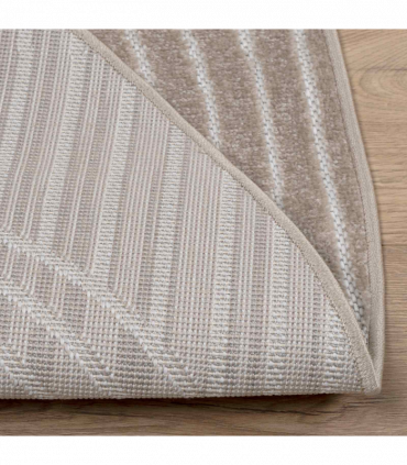 vidaXL Area Rugs Round Beige Ø 200 CM