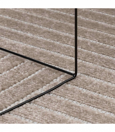 vidaXL Area Rugs Round Beige Ø 200 CM