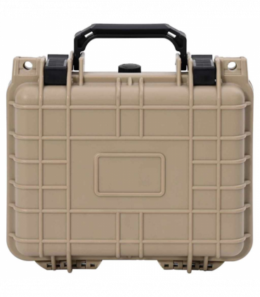 vidaXL Hard Case Sand 27 x 24.5 x 12.5 cm Polypropylene, ABS