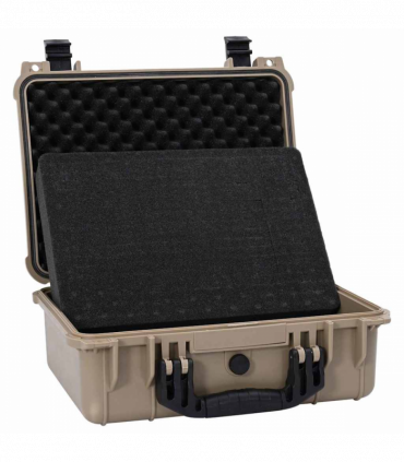 vidaXL Hard Case Sand 40.5 x 33 x 17.5 cm Polypropylene, ABS