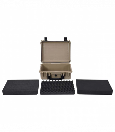 vidaXL Hard Case Sand 40.5 x 33 x 17.5 cm Polypropylene, ABS