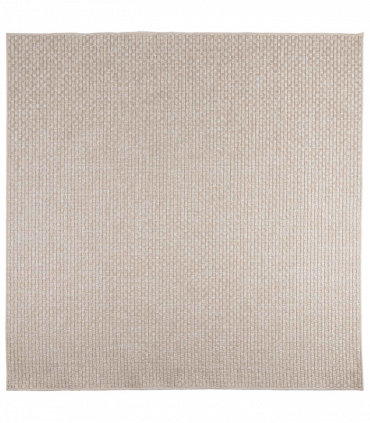 vidaXL Area Rugs Square Cream 120 x 120 cm