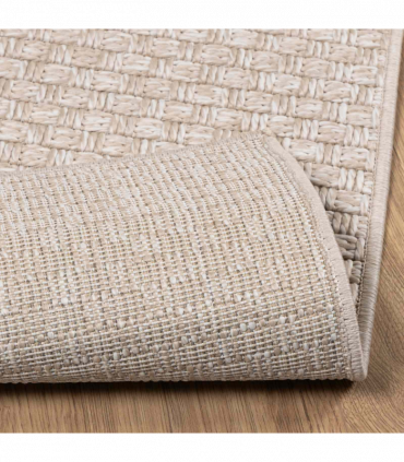 vidaXL Area Rugs Square Cream 120 x 120 cm