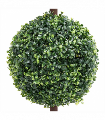 Artificial Boxwood Plant with Pot Ball Shaped Green 118 cm