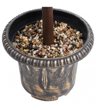 Artificial Boxwood Plant with Pot Ball Shaped Green 118 cm