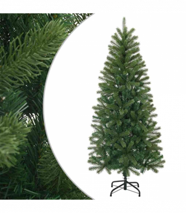 vidaXL Artificial Christmas Tree Green 150 cm PVC, PE and steel