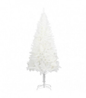 vidaXL Artificial Christmas Tree Lifelike Needles White 120 cm