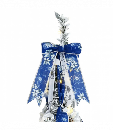 vidaXL Artificial Christmas Tree with 100 LEDs Green 150 cm PVC