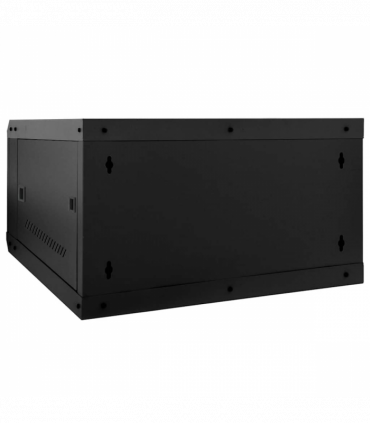 vidaXL Network Cabinet with Storage Black 53 x 60 x 30 cm Steel