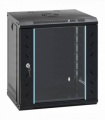 vidaXL Network Cabinet with Storage Black 53 x 45 x 60 cm Steel
