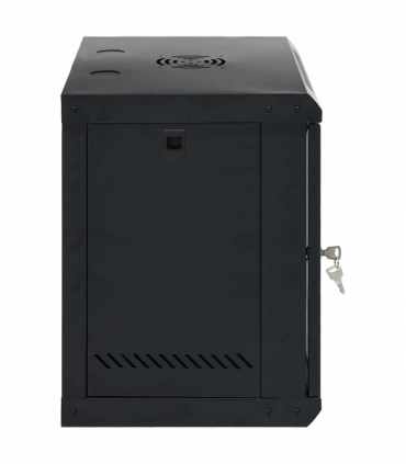 vidaXL Network Cabinet with Storage Black 53 x 45 x 60 cm Steel
