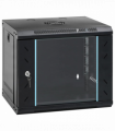 vidaXL Network Cabinet with Storage Black 53 x 45 x 45 cm Steel