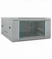 vidaXL Network Cabinet with Storage Grey 60 x 60 x 35 cm Steel