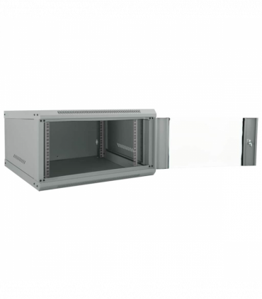 vidaXL Network Cabinet with Storage Grey 60 x 60 x 35 cm Steel