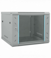 vidaXL Network Cabinet with Storage Grey 60 x 60 x 50 cm Steel