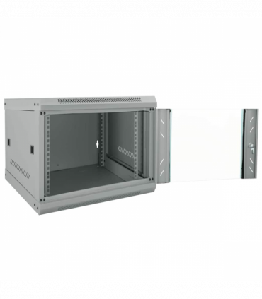 vidaXL Network Cabinet with Storage Grey 53 x 60 x 45 cm Steel