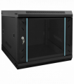 vidaXL Network Cabinet with Storage Black 53 x 60 x 45 cm Steel
