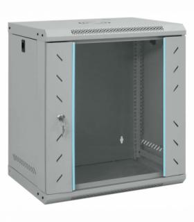 vidaXL Network Cabinet with Storage Grey 53 x 45 x 60 cm Steel