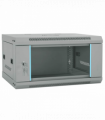 vidaXL Network Cabinet with Storage Grey 60 x 45 x 35 cm Steel