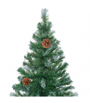 vidaXL Artificial Christmas Tree with Pinecones 180 cm