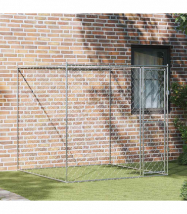 vidaXL Dog Cage 2 x 2 x 2 m Steel