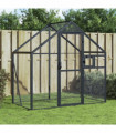 vidaXL Aviary Anthracite 179x100x185 cm Aluminium