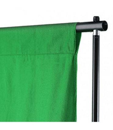 vidaXL Backdrop Cotton Green 500x300 cm Chroma Key