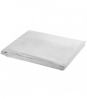 vidaXL Backdrop Cotton White 300x300 cm