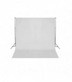 vidaXL Backdrop Support System 600x300 cm White
