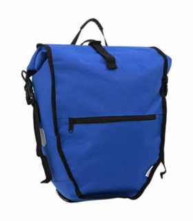 vidaXL Bicycle Bag Blue 32.5 x 17 x 57 cm Polyester
