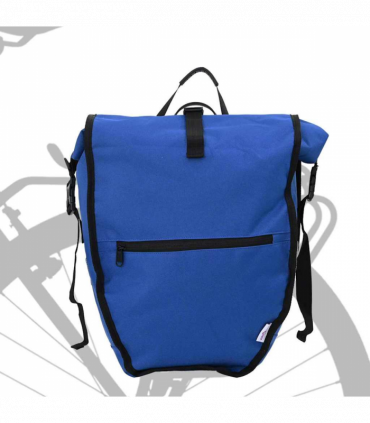 vidaXL Bicycle Bag Blue 32.5 x 17 x 57 cm Polyester
