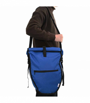 vidaXL Bicycle Bag Blue 32.5 x 17 x 57 cm Polyester