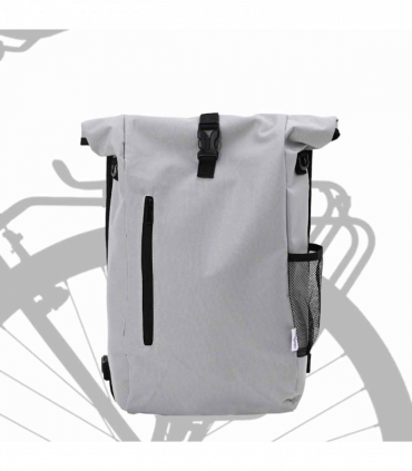 vidaXL Bicycle Bag Grey 31 x 13 x 58 cm Polyester