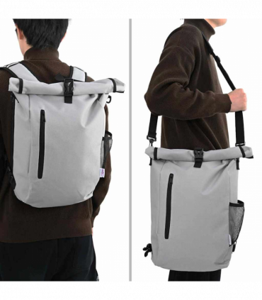 vidaXL Bicycle Bag Grey 31 x 13 x 58 cm Polyester