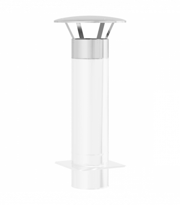 vidaXL Rain Cover Chimney Silver 35 x 35 x 20 cm Stainless Steel