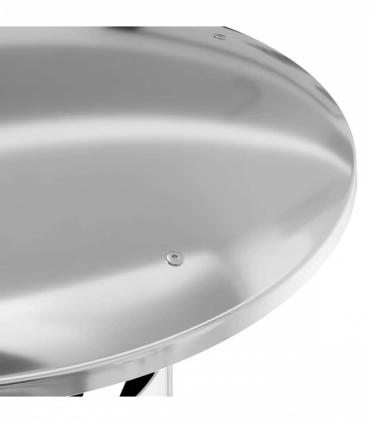 vidaXL Rain Cover Chimney Silver 35 x 35 x 20 cm Stainless Steel