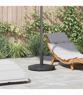 vidaXL Outdoor Umbrella Bases Dark grey 48 x 48 x 32 cm