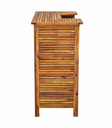 vidaXL Bar Table 110x50x105 cm Solid Acacia Wood