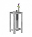 vidaXL Bar Table Concrete Grey 51x50x103.5 cm Engineered Wood